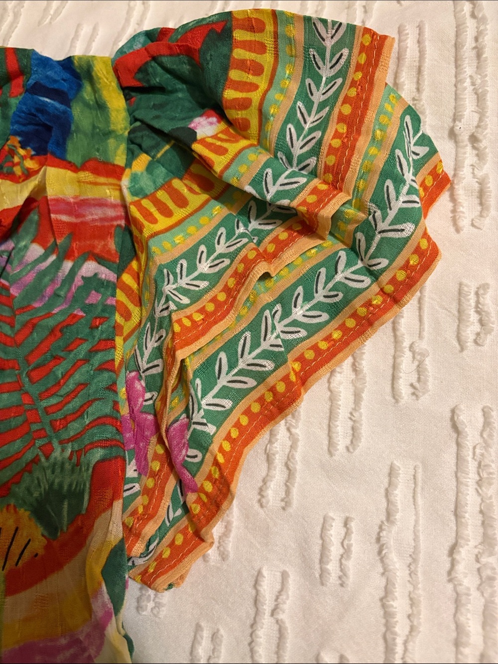 NWOT Panama Jack Tropical Floral Top Small - Picture 3 of 4